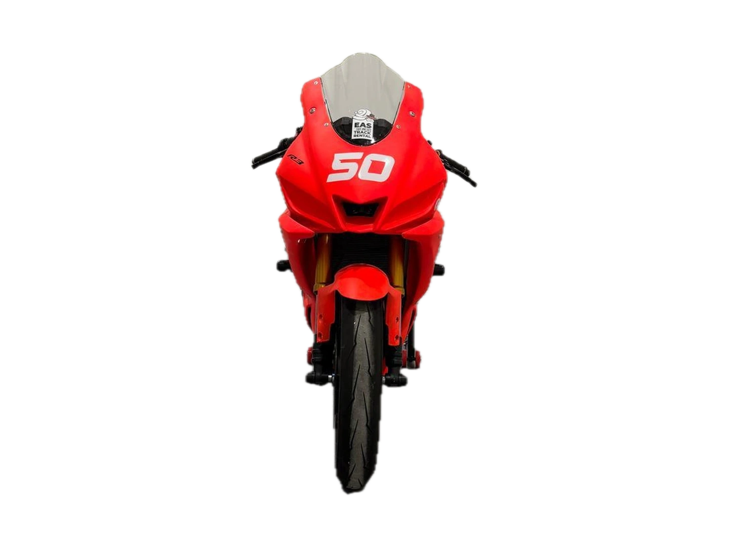 Yamaha YZF-R3 numer 50 w obrotowym widoku produktu